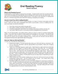 Oral Reading Fluency- Parentblogpic