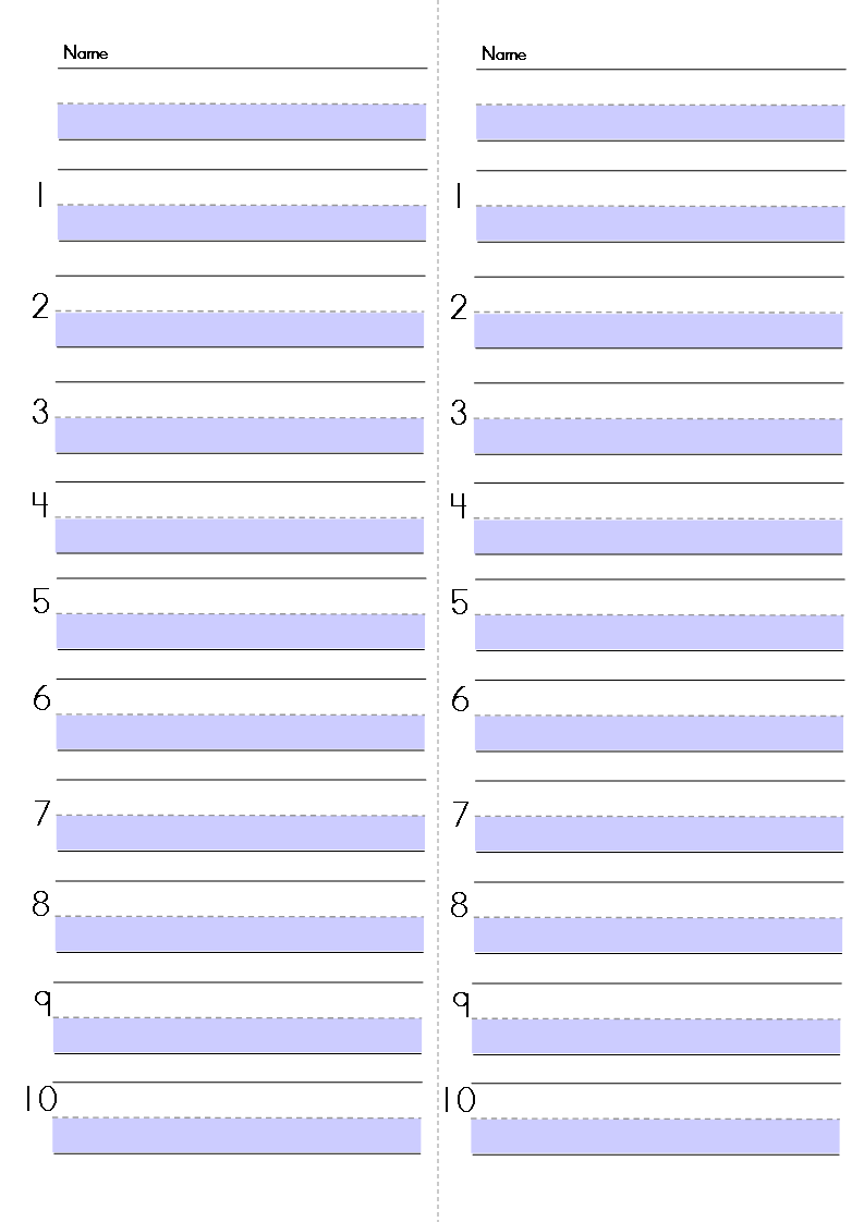 Highlight paper spelling list2