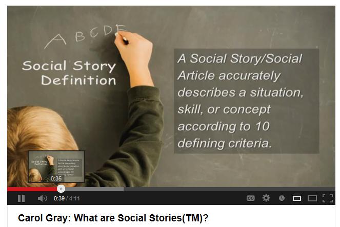 Carol Gray Social Stories