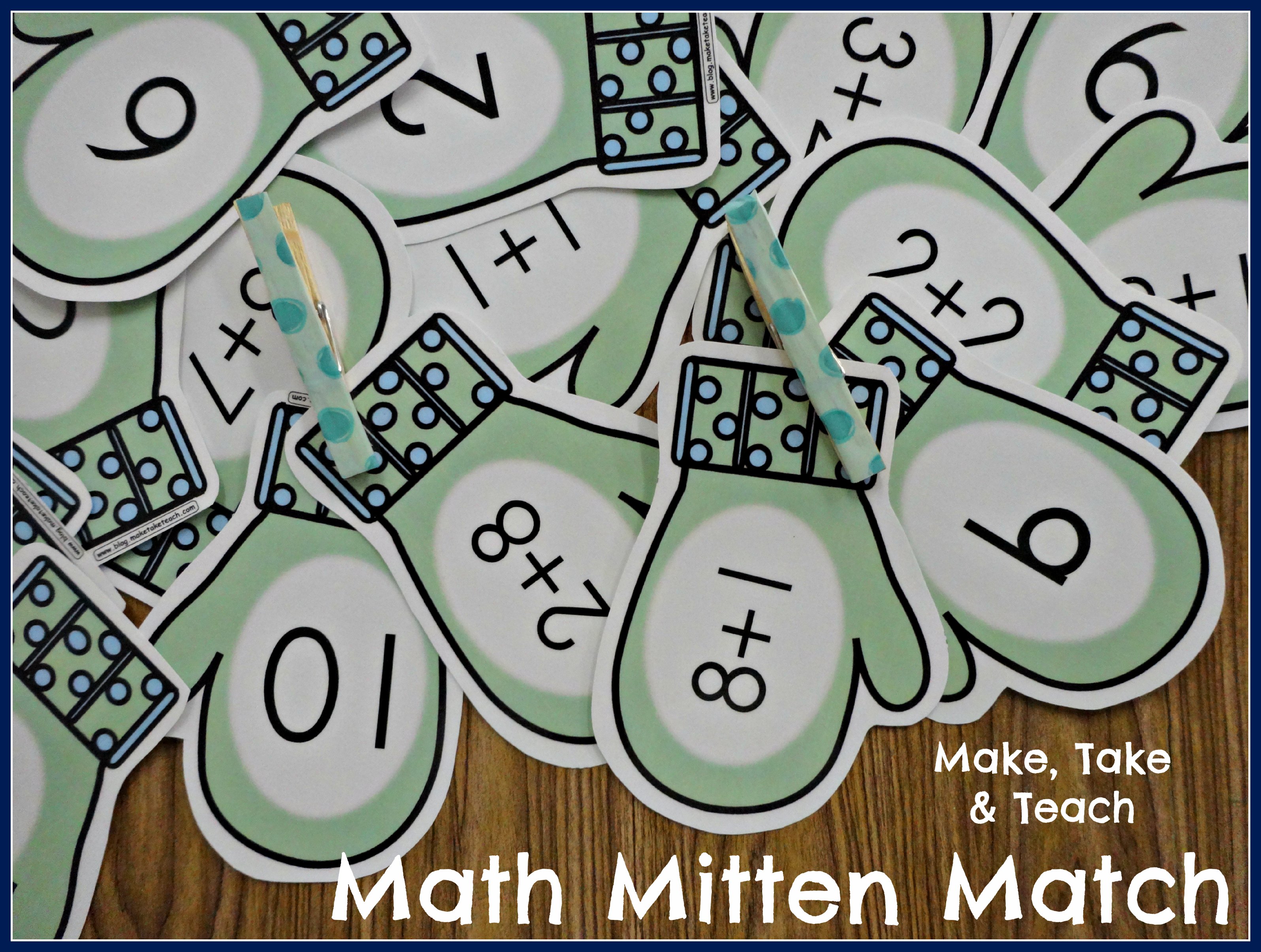 Mitten Match Math