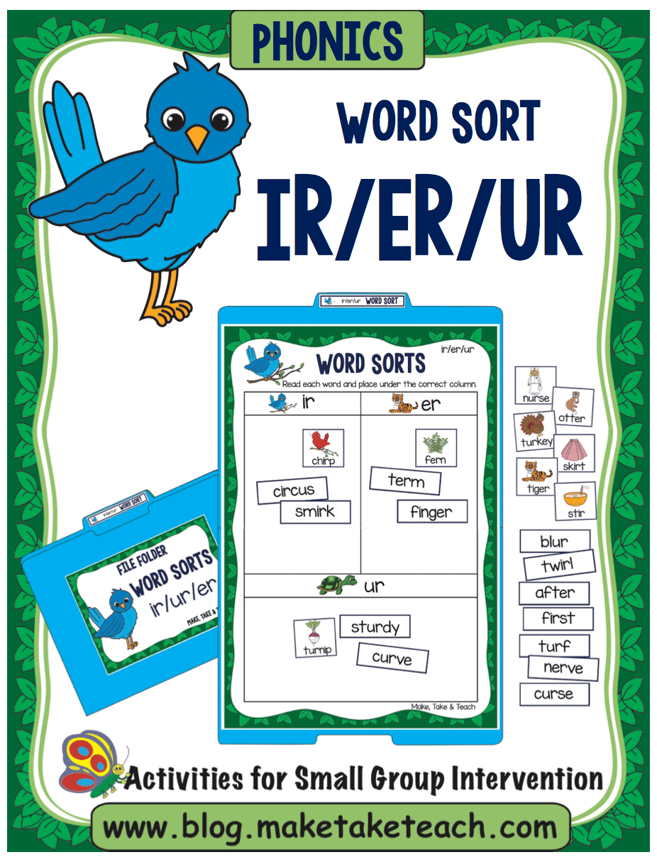 ir er ur word sort ir er ur word sort