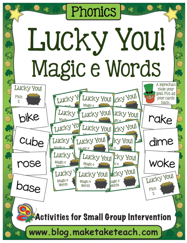Magic E Word Game Magic E Word Game