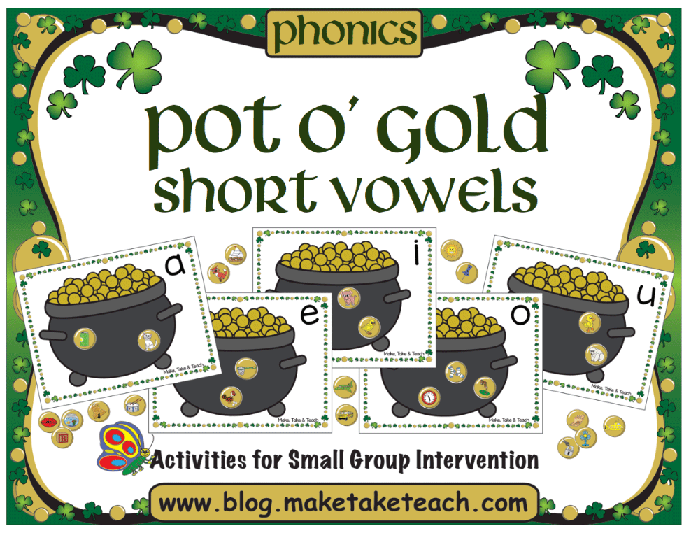 Phonics Activities for St. Patrick's day short vowels Phonics Activities for St. Patrick's day short vowels