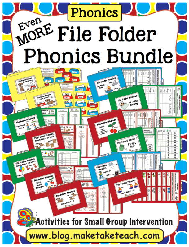File Folder Phonics bundle File Folder Phonics bundle