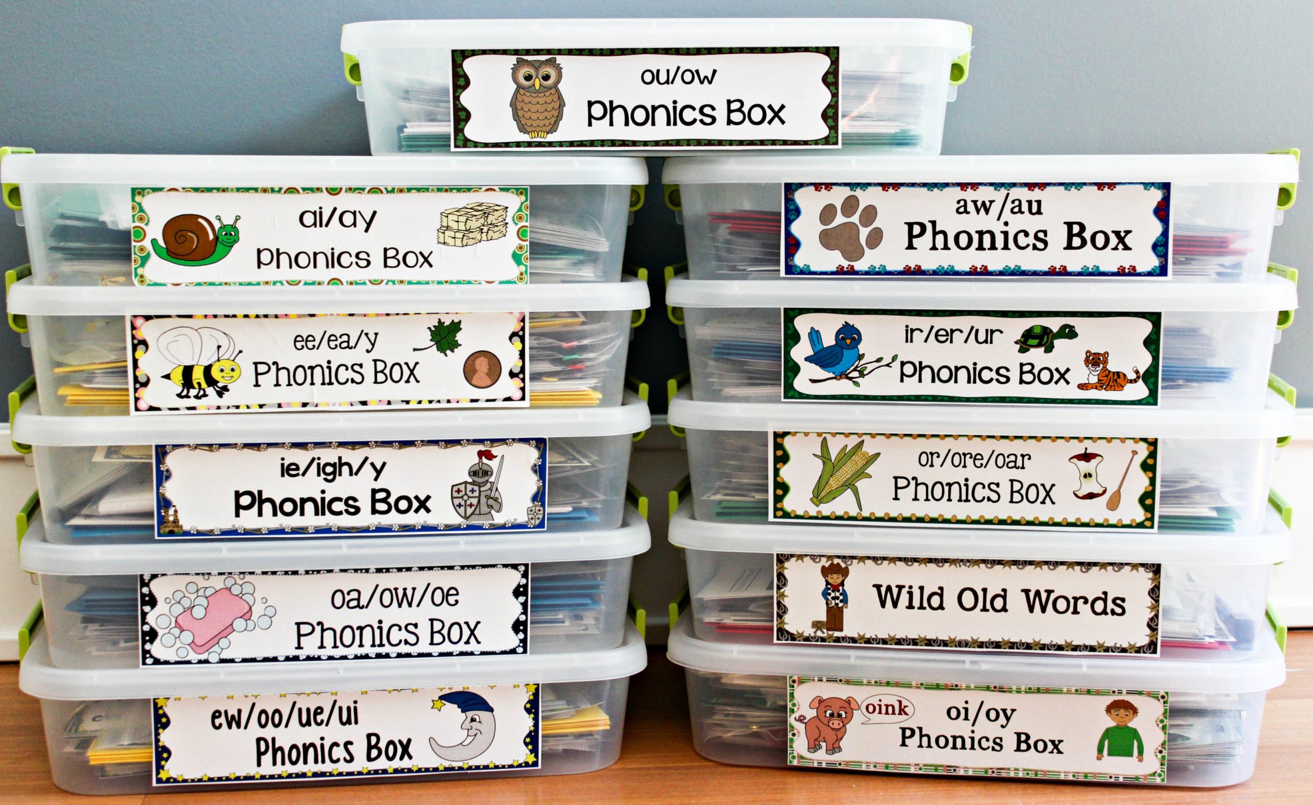 phonics game storage phonics game storage