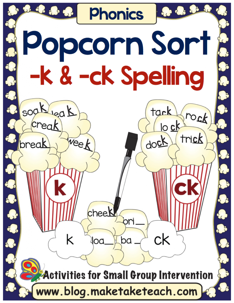 Teaching k/ck spelling rule Teaching k/ck spelling rule